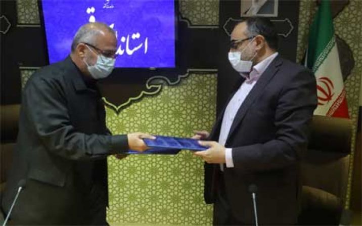 تفاهم نامه همكاري بین استانداری قم و وزارت نیرو امضاء شد تفاهم نامه همكاري بین استانداری قم و وزارت نیرو امضاء شد